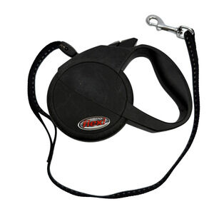 Flexi Classic 1 Retractable Dog Leash Black Up to 26 lb Made in Germany